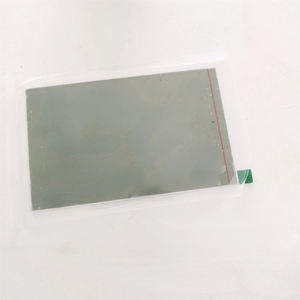 Lente de cristal polarizador de aislamiento térmico Compatible <span class=keywords><strong>Wanbo</strong></span> <span class=keywords><strong>TT</strong></span> 108X64.5X0.65mm reemplazo de reparación de proyector DIY - Product Image 3