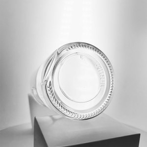 Boston forma redonda cuello largo 1,75 litros Flint Glass <span class=keywords><strong>Nordic</strong></span> Pinch Grip botella de licor para Vodka Rum <span class=keywords><strong>Gin</strong></span> - Product Image 5