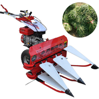Moissonneuse-batteuse multifonctionnelle automotrice pour sorgho, orge, soja, colza et riz, modèle mini