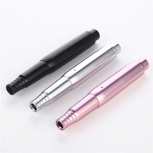 Machine de maquillage permanent Ybeauty électrique noire, argentée et rose, qualité professionnelle pour tatouage des sourcils et des yeux. - Product Image 1
