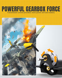 <span class=keywords><strong>Avion</strong></span> radiocommandé RC Park Flyer <span class=keywords><strong>BF109</strong></span> facile à piloter pour débutants avec stabilisateur gyroscopique - Product Image 3