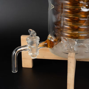 Refroidisseur à vin rouge HY, design moderne et simple, refroidissement rapide, <span class=keywords><strong>pichet</strong></span> <span class=keywords><strong>en</strong></span> <span class=keywords><strong>verre</strong></span> <span class=keywords><strong>avec</strong></span> <span class=keywords><strong>robinet</strong></span>, grande capacité pour un usage domestique - Product Image 2