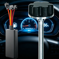Rastreador GPS para Vehículos con Bluetooth 5.2, Corte de Energía, 2G/4G, SOS, Conexión de 8 Cables y Grabación