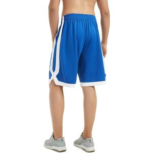 2025 Paquete de 3 pantalones cortos de entrenamiento de baloncesto de 2 tonos para hombres con bolsillos Ropa deportiva Premium - Product Image 4