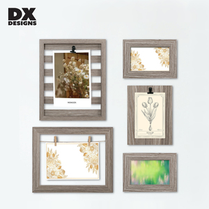 DX Designs <span class=keywords><strong>Cadre</strong></span> <span class=keywords><strong>photo</strong></span> en bois naturel Plage Mère Bébé <span class=keywords><strong>Cadre</strong></span> <span class=keywords><strong>photo</strong></span> <span class=keywords><strong>Corde</strong></span> de chanvre <span class=keywords><strong>avec</strong></span> <span class=keywords><strong>cadre</strong></span> à clip - Product Image 3