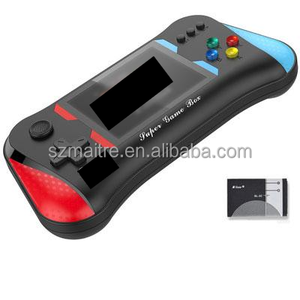 เครื่องเล่นเกมพกพา <span class=keywords><strong>SUP</strong></span> X7m <span class=keywords><strong>500</strong></span> in 1 เกมคลาสสิค สีสันแบบเรโทร กล่องเกม ของขวัญสำหรับเด็ก เกมมินิ สำหรับเล่นคนเดียวและสองคน - Product Image 1