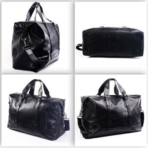 Bolso de viaje de calle de estilo Simple de gran capacidad, bolso de viaje de negocios de cuero PU geométrico de un solo hombro - Product Image 2