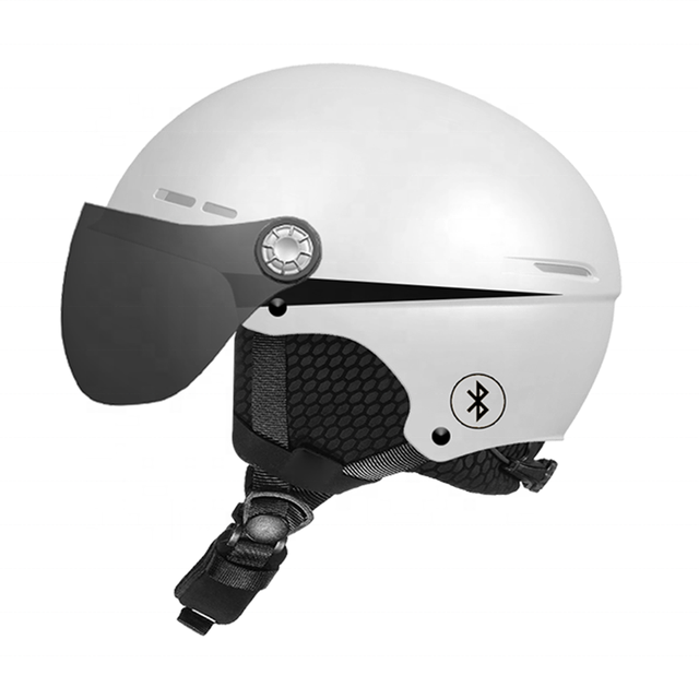 OEM ODM Factory Ski Helmet with bluetooth Smart Snowboard Helmet Snow bluetooth Helmet with Goggle Casco De Nieve Con bluetooth