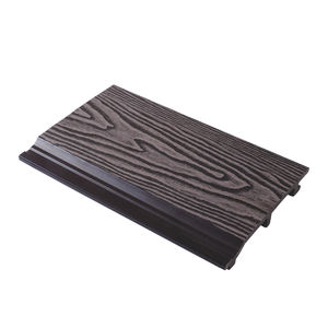 แผ่นผนัง WPC รุ่นแรก กันน้ำ ระบบล็อคแบบ DUAL LOCK ลายไม้เรียบ สำหรับภายนอกอาคาร - Product Image 1