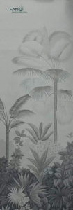 Papel Tapiz Ecológico con Diseño de Árboles Pintados a Mano - Product Image 3