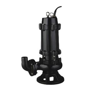High Lift and High Flow Rate 7.5hp Impeller Self Priming Sewage <b>Pump</b> 7kw Cutting Type <b>Submersible</b> Sewage Water <b>Pump</b> - Product Image 2