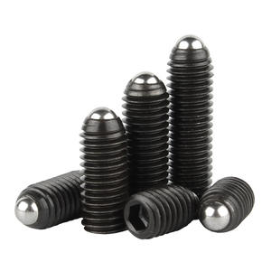 Vis de retenue à bille en titane noir oxydé, classe 4, positionnement mécanique - Product Image 3