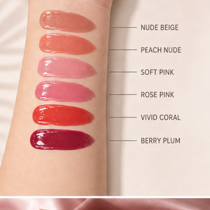 Gloss à lèvres étoile à cinq branches naturel, longue tenue, non collant, non transférable, pour maquillage quotidien, marque privée - Product Image 5