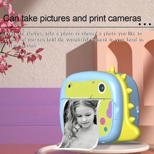 Cámara Instantánea HD CCD para Niños con Impresión WiFi, Pantalla de 2.4 Pulgadas, Resistente al Agua, 32GB, Lente Gran Angular de 180°, Video y Grabación - Regalo de Navidad - Product Image 4