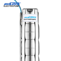 Pompe à eau submersible, moteur combiné, distribution d'eau, acier inoxydable 316L, multi-étages, irrigation, aquaculture, mariculture