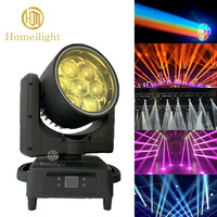 Luces de Escenario con Cabezal Móvil LED Bee Eye de 7 Piezas * 60 W, Resistentes al Agua IP65, para Eventos al Aire Libre, Conciertos, Discotecas, Bares, Bodas, Espectáculos
