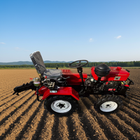 Compatible avec diverses attaches, petit tracteur agricole au design compact, maniabilité facile dans les espaces étroits