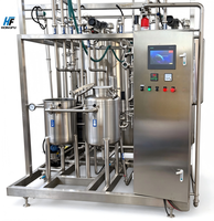 Sterilisator voor fruit sap thee drank dranken pasteurisatie vacuüm plaatwarmte