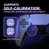 Kit de Mise à Niveau de Joystick à Effet Hall 120 gf avec Carte d'Étalonnage pour Manette PS5