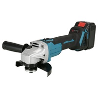 Meuleuse d'angle sans balais à batterie lithium 125 mm - Meuleuse manuelle multifonction rechargeable pour la maison, pour polissage et découpe