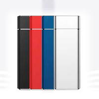 Unidad de Estado Sólido Externa Portátil Tipo-C de 128 GB a 2 TB, Mini Disco Duro Externo USB-C con Carcasa de Metal, Nuevo OEM ODM para PC y Teléfono