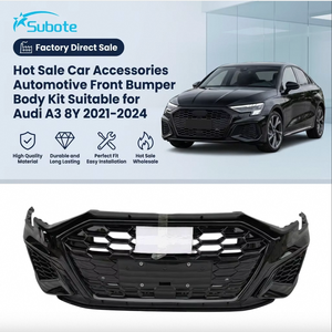 Parachoques Delantero Original Usado para <span class=keywords><strong>Audi</strong></span> <span class=keywords><strong>A3</strong></span> LCI 2022-2025 OEM 8Y0807065, Conjunto de Parachoques, Rejilla y Kit de Carrocería - Product Image 1