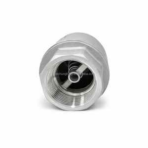 Spring Type Stainless Steel Check Valve 1.5" BSP Threaded Backflow Preventer Pipeline - Product Image 3