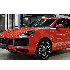 Vente directe d'usine PET TPU moulé sans air cristal brillant lave Orange voiture Wrap vinyle 1.52x18M/5x60FT taille complète des rouleaux autocollants de voiture - Product Image 3
