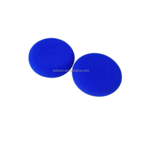Bantalan telinga busa pengganti 70*38*10mm, penutup bantalan untuk headset, aksesori Headphone spons bantalan telinga
