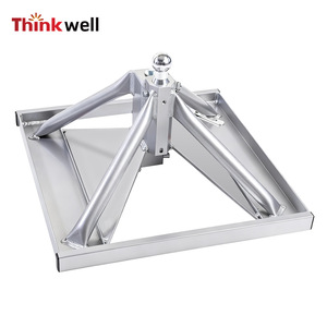 Soporte de enganche de aleación de aluminio Thinkwell para camionetas y plataformas planas TkTC-20251114 Gris claro - Product Image 1
