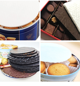 Forros protectores antigolpes de cinco capas, almohadillas de papel recubiertas a prueba de golpes, amortiguación de obleas para galletas de Chocolate, uso Industrial, alimentos - Product Image 3