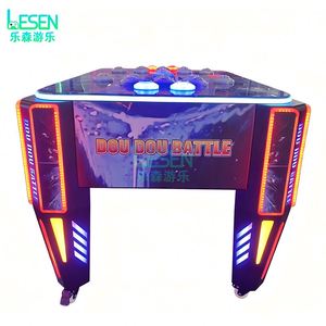 Máquina de Entretenimiento Interactiva para Niños, Operada con Monedas, Juego de Mesa Arcade, Respuesta Rápida, Luces LED, Metálica, de Alta Calidad - Product Image 2