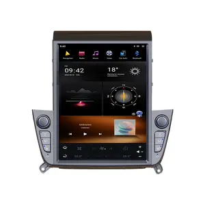 หน้าจอสัมผัสแนวตั้ง Android 11หน่วยวิทยุวิดีโออัตโนมัตินำทาง GPS เครื่องเล่นมัลติมีเดีย DVD CarPlay สำหรับ Hyundai Ix35 2018-2019