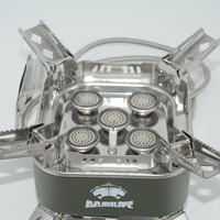 Réchaud à gaz butane portable pour le camping en plein air, pour pique-nique et barbecue