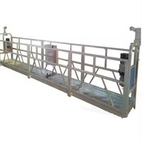 Plateforme en aluminium ZLP630 de 630 kg homologuée CE ISO pour l'entretien des façades