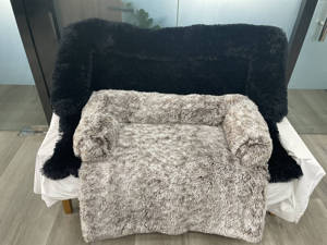 Super Soft Long Plüsch Wasserdicht <span class=keywords><strong>Pet</strong></span> Dog Couch Zubehör Abdeckung Abnehmbar Four Seasons Verfügbar Wasch bares Sofa kissen <span class=keywords><strong>Pet</strong></span> Bed - Product Image 3