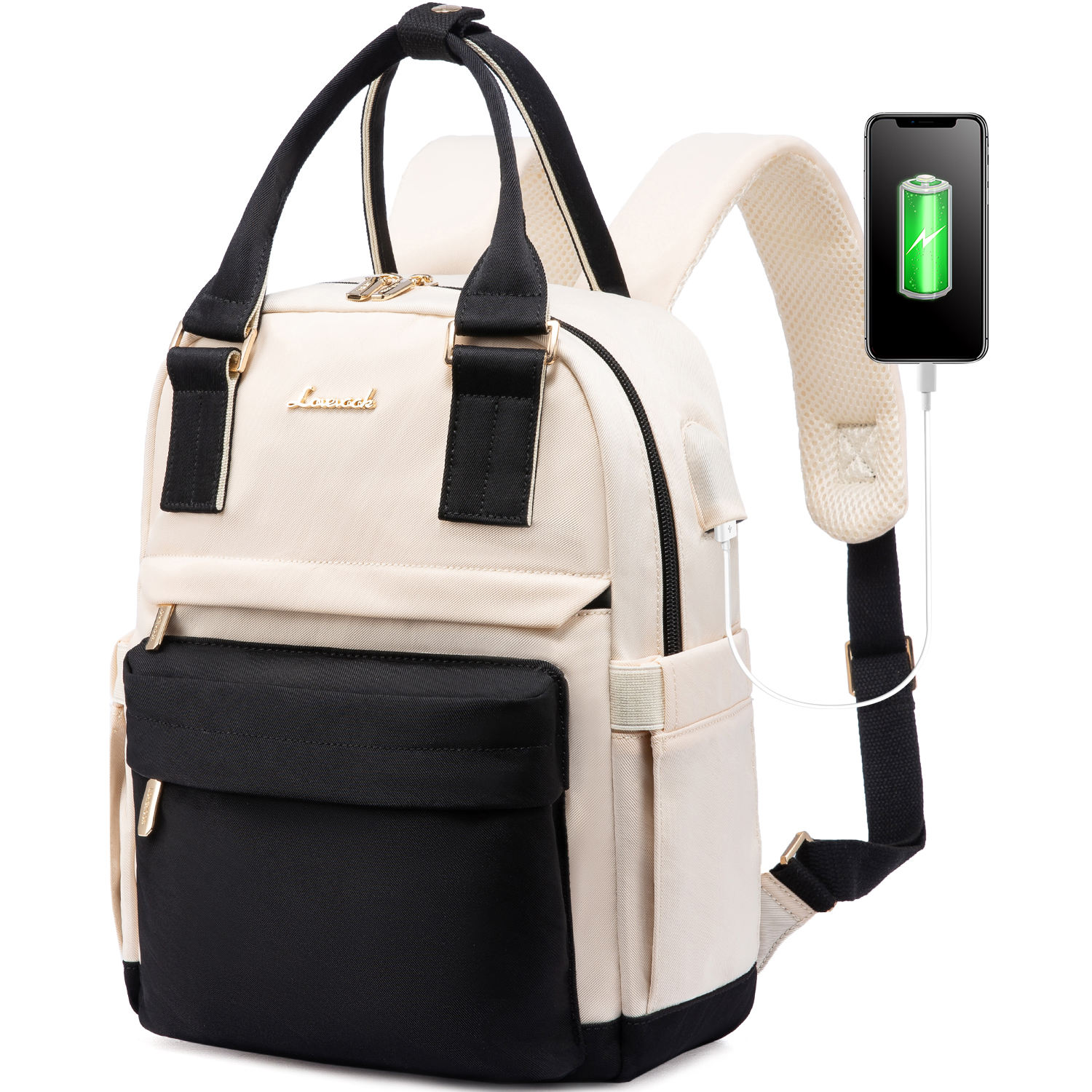 เบจ/ดำ-VYMB1983LK03M