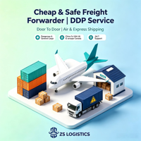 Transitaire aérien DDP FBA super économique et sûr, DHL FedEx UPS, Chine vers les États-Unis, le Royaume-Uni, l'UE, le Canada, livraison rapide porte-à-porte