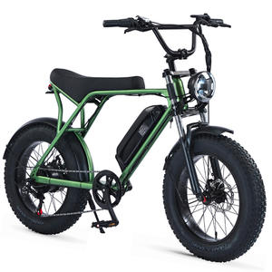 Vélo électrique rapide 48V avec batterie lithium intégrée, pneus larges, pour adultes, longue autonomie - Product Image 3