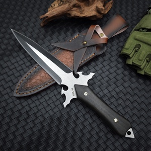 Cuchillo de Hoja Fija Multifuncional de Alta Calidad Archangel Blade, Personalizable, de Acero Inoxidable y Madera, Compatible con OEM, 1 Año de Garantía, 200MM - Product Image 4
