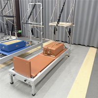 Cama Clásica de Pilates de Aluminio de Lujo con Torre para Uso Doméstico