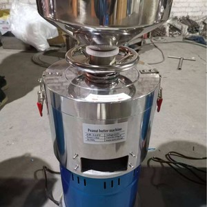 Machine à fabriquer du beurre <span class=keywords><strong>de</strong></span> cacahuètes à petite échelle 15 kg/h, moulin à tahini <span class=keywords><strong>de</strong></span> sésame pour entreprise en démarrage, faible coût, profit élevé - Product Image 5
