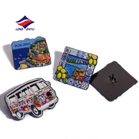 Longzhiyu, Fabricante con 20 Años de Experiencia, Insignias de Metal, Pin de Solapa de Metal Esmaltado Personalizado, Pin de Solapa de Metal con Dibujos Animados y Anime para Ropa