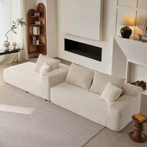 Modern Modular <b>Square</b> Convertible Sofa Bed Set for Apartment Hotel Mall Use - Product Image 3