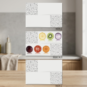 Azulejos de pared de cocina de cerámica moderna 300x450mm Azulejos de pared interior esmaltados digitales brillantes para baño y salón al por mayor - Product Image 4