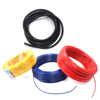 Cable eléctrico aislado RVV 2, 5 mm2, resistente al calor y ignífugo, cobre libre de oxígeno, PVC para cable de alimentación subterráneo