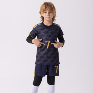 4 Pezzi Tute da <span class=keywords><strong>Calcio</strong></span> Personalizzate di Alta Qualità per Bambini N.7, Vendita all'Ingrosso, Nuovo Servizio di Taglio Automatizzato per Ragazzi - Product Image 1