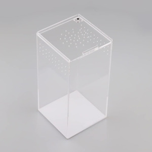 Acrylic bò sát côn trùng chăn nuôi hộp cho các loài bò sát nhỏ, không xương sống, bọ ngựa, nhện, cricket, Tarantula - Product Image 3