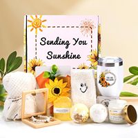 Articles promotionnels d'entreprise les plus vendus : Coffret cadeau de spa et de bain personnalisé parfumé avec porte-œufs pour femmes
