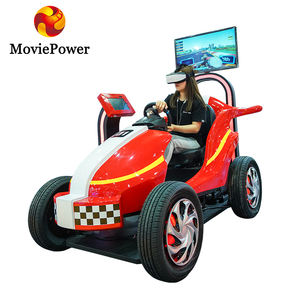 Simulateur de jeu de course de réalité virtuelle Happy Car Cartoon Game Concours en ligne Accé<span class=keywords><strong>l</strong></span>ération Race Kids VR Racing Game Machine - Product Image 2